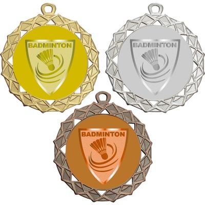 VIZINGR Badmintonové medaile BS.ME96-LAFS026