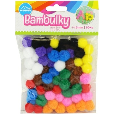 Bambulky Luma mix, 60ks, 15mm