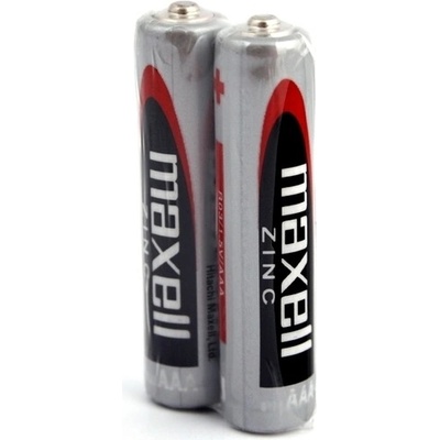 Maxell Батерии цинкови Maxell AAA, 1.5V, 2 бр (MLBMR03SHR)