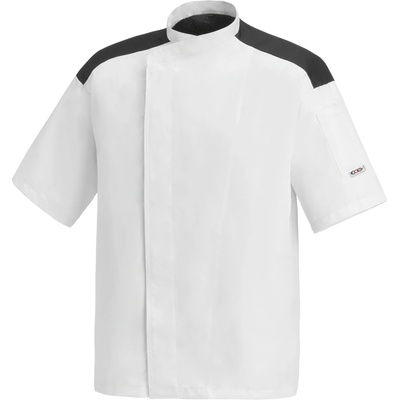 Egochef Готварска куртка First White от микрофибър с къс ръкав (2059 001E)