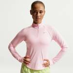 Nike Горнище с цип Nike Pacer Women's Long-Sleeve 1/2-Zip Running Top - Pink Foam