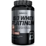 BioTechUSA Iso Whey Platinum - суроватъчен изолат - Ягода / 908 г