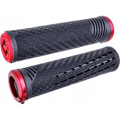 ODI CF Lock-On Grips Pearl čierno-červené