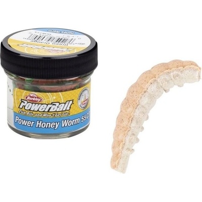 Berkley Powerbait Honey Worm 2,5cm Orange Pearl 55ks