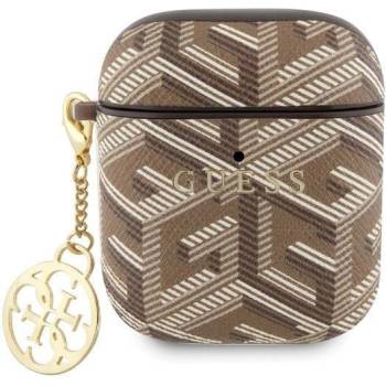 Guess Кейс Guess GUA2PGCE4CW за AirPods 1/2, кафяв, GCube Charm