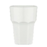 RK-PREMIUM WHITE-Чаша поликарбонат 400ml. Ø8.5xh13.5cm БЯЛА (PM. 400) (0151651)