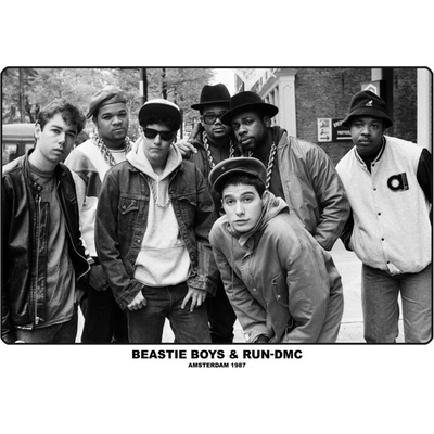 Plagát, Obraz - Beastie Boys / Run Dmc - Amsterdam 1987, 84.1 × 59.4 cm