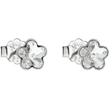 Pavona pecka s krystaly Swarovski bílá kytička 31080.1