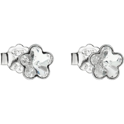 Pavona pecka s krystaly Swarovski bílá kytička 31080.1