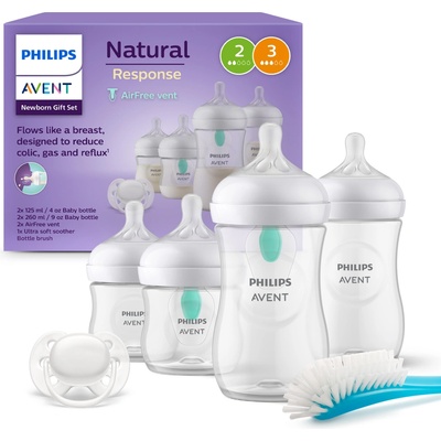 Avent Philips SCD657/11 detský darčekový set chlapec / dievča priehľadná