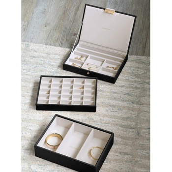 Stackers šperkovnice 3v1 Stackers Black Classic Set černá 75465