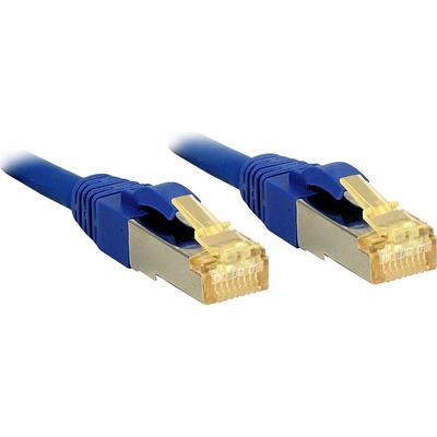 Lindy 47279 RJ45 CAT 6a (surový kabel CAT 7) S/FTP 2m modrý