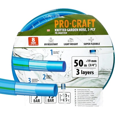 Procraft 3 vrstvy 3/4" 50 m PR-3KGH1950 – Zboží Mobilmania