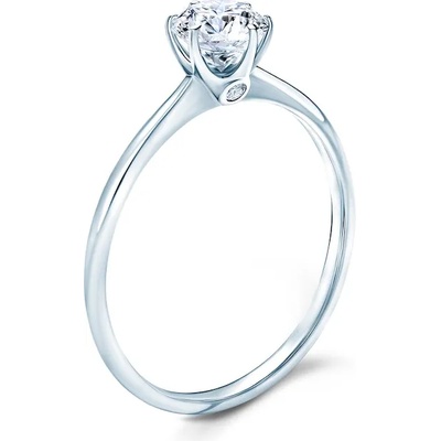 SAVICKI Годежен пръстен The Journey: бяло злато, бял сапфир