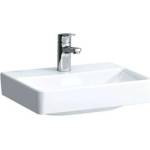 Laufen Pro S - Умивалник, 45x34 см, 1 отвор за смесител, без преливник, с LCC, бял H8159614001561 (H8159614001561)