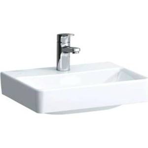 Laufen Pro S - Умивалник, 45x34 см, 1 отвор за смесител, без преливник, с LCC, бял H8159614001561 (H8159614001561)