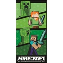 Halantex osuška Minecraft Steve Creeper 70 x 140 cm