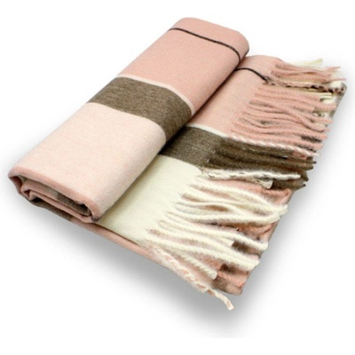 Krumlovanka Maxi kostkovaná Cashmere Sensation P-72654-RS růžová