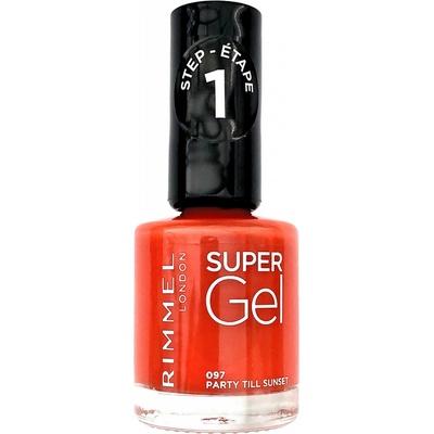 Rimmel London Super Gel lak na nehty 097 Party Till Sunset 12 ml