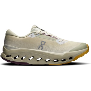 On Дамски маратонки On Women's Cloudsurfer Trail 2 WP Trail running shoes - Ghost / Chalk - размер 42 (EU) (123-2219-0421)