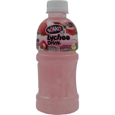 Bonko Nápoj liči s kúskami kokosového gélu 320 ml