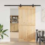 vidaXL Преплъзваща се врата NARVIK 100 x 210 см (213, 5 см) (3445286)