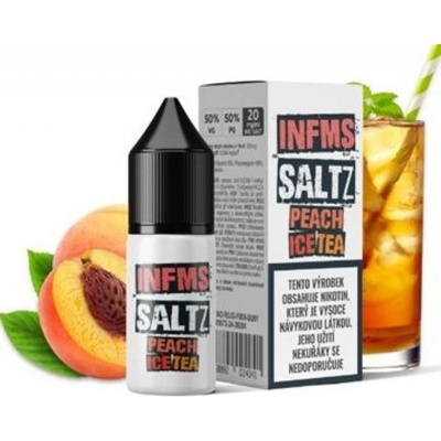 Infamous Saltz Peach Ice Tea 10 ml 20 mg