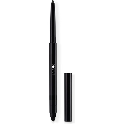 Dior Diorshow Stylo водоустойчив молив за очи цвят 091 Matte Black 0.3 гр