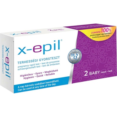X-Epil těhotenský rychlotest 2 kusy