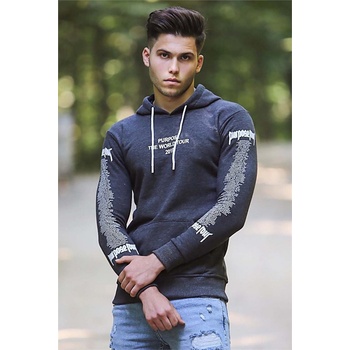 Madmext Мъжки суитчър 4197 - Тъмно син 286523 (286523_Синьо)