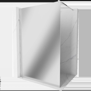 Mexen Kioto душ стена Walk-in 100 x 200 cm, огледало 8 mm, хром - 800-100-101-01-50 (800-100-101-01-50)