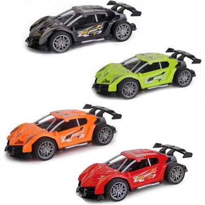 Wiky Auto pretekárske na zotrvačník 16,5cm červená