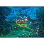 Schmidt Spiele - Puzzle Zac Kinkade: The haunted house - 1 000 piese