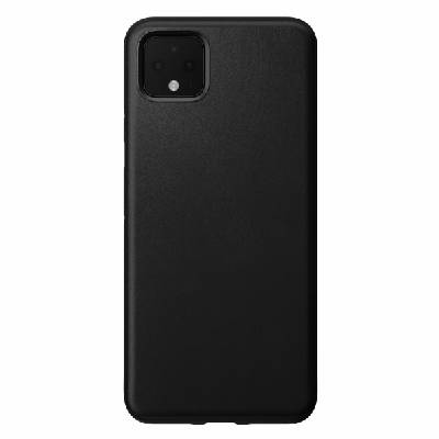 Кожен (естествена кожа) кейс за Google Pixel 4 XL - Nomad Leather Rugged Case (черен) (NM2TS10I00 (508132))