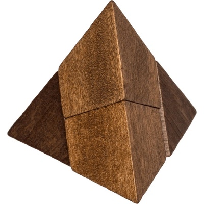 Dřevěný hlavolam 8x5 cm Typ 1