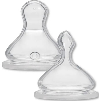 Baby-Nova Baby Nova Силикон широк биберон орто р-р 1 за мляко, к-т от 2 бр (12220)