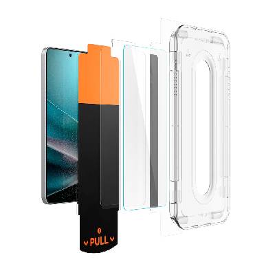 Стъклено защитно покритие за дисплея на Samsung Galaxy S25 Edge - Spigen Glass tR EZ Fit HD Tempered Glass (прозрачен) (AGL09411)