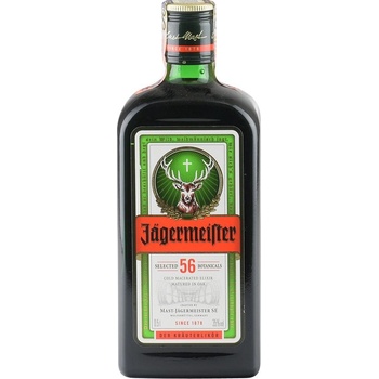 Jägermeister 35% 0,5 l (čistá fľaša)