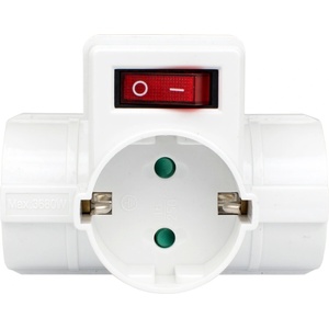 Xmart 3 Plug Adapter Switch (8608)