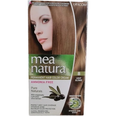 Mea natura боя за коса, Без амоняк, номер 8, Светло русо
