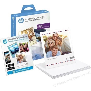 HP Social Media Snapshots, 25 sheets, 10x13cm (W2G60A)