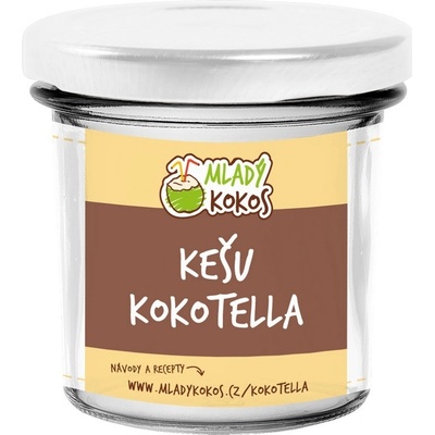 Mladý kokos Bio kokotella kešu 150 g
