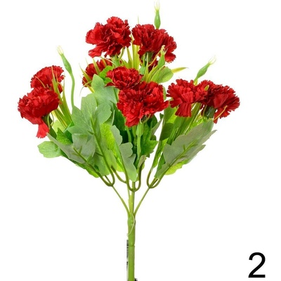 Kytica karafiát 30cm červená 1001630C