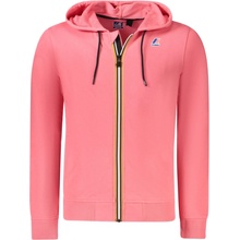 K-WAY mikina na zips ružová
