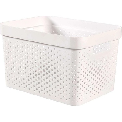 CURVER Úložný box INFINITY 17 l recyklovaný plast bílý