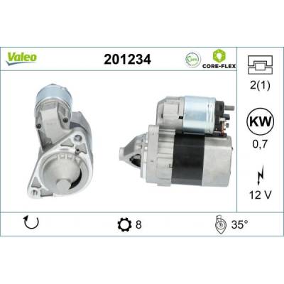 Startér VALEO 201234