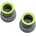 Losi Светлосиви MT диск на колелото, зелен beadlock (2): Mini LMT