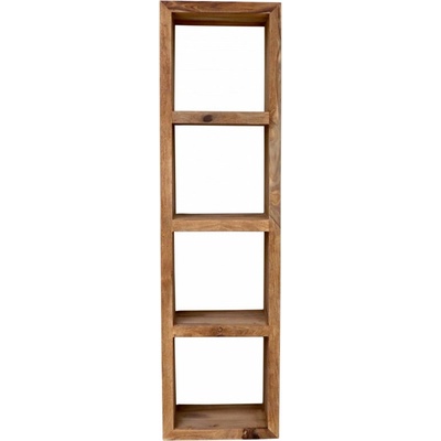 indickynabytok.sk Knižnica Tara 50x185x35 indický masív palisander