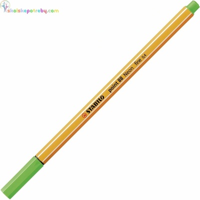 Stabilo point 88 neónovo zelená