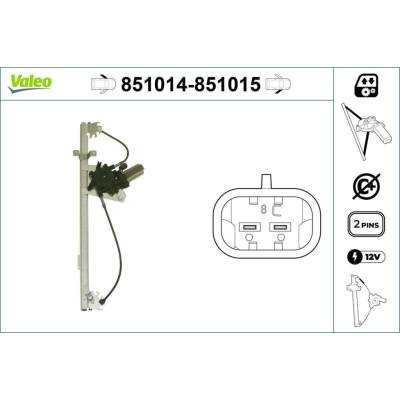 Zvedací zařízení oken VALEO 851015 851015